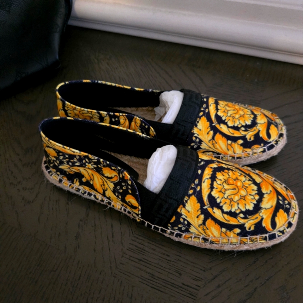 Versace Barocco Kids Espadrilles EU 38 - New w/o box